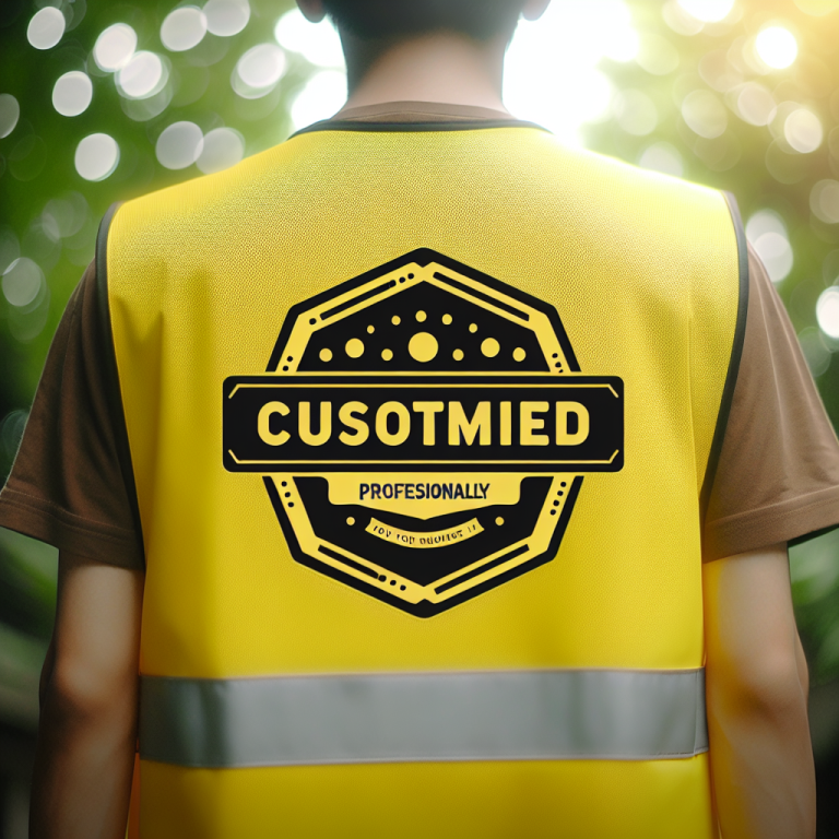 Révélez votre style unique avec un gilet jaune personnalisé et professionnel